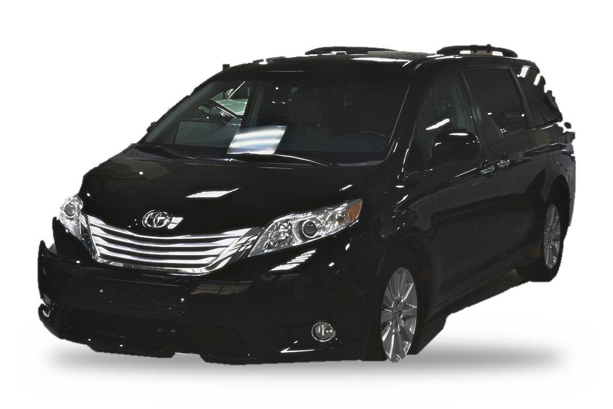 Payless Airport Shuttle minivan for families